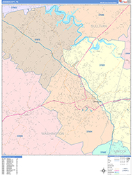 Color Cast Map Example